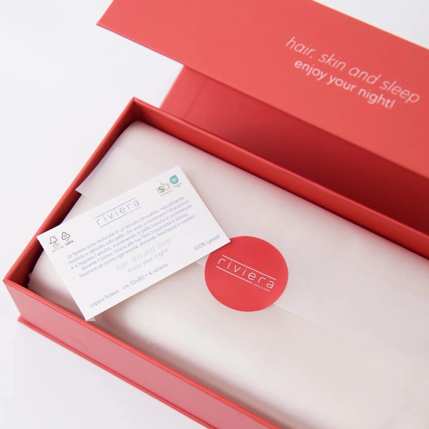 Set 2 Federe Sleeping Riviera 4 volant