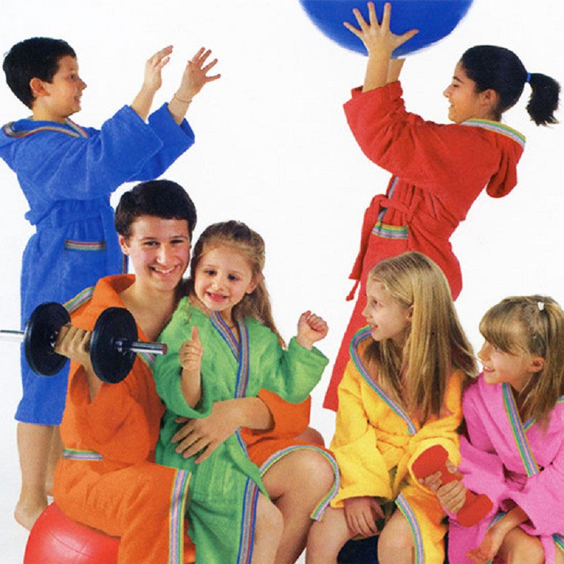 Accappatoio Junior Gabel Pongo - Taglia 6 Anni Verde Cotone - Foto 3