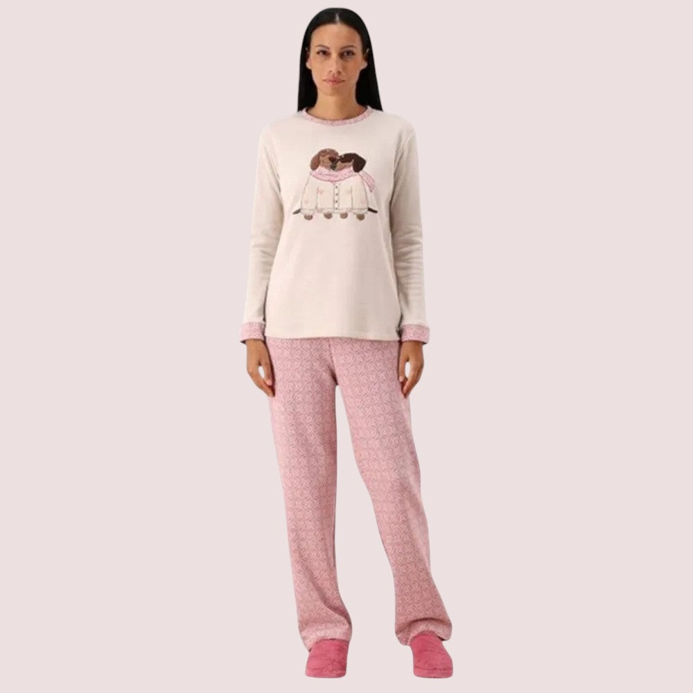 Pigiama Donna Invernale 6P85045 Maryhome