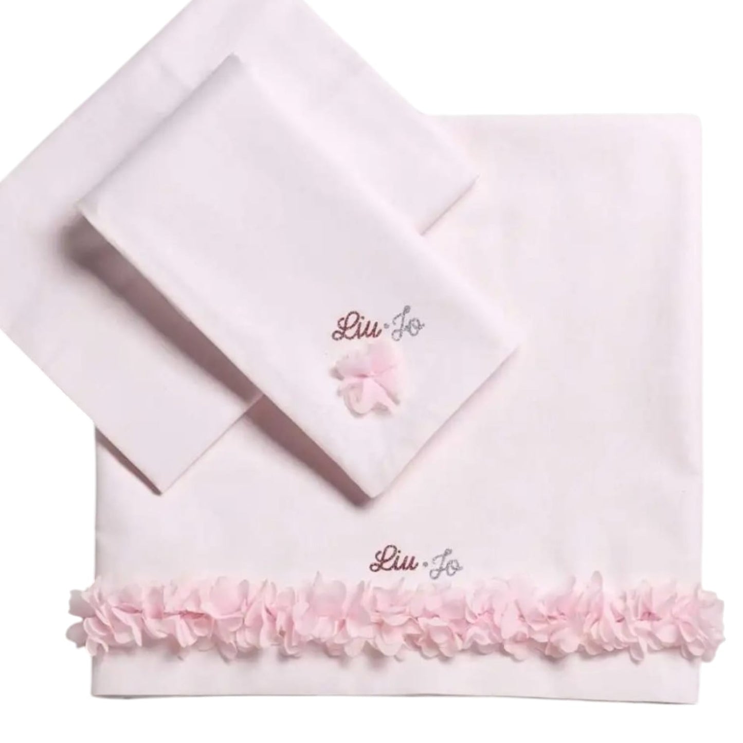 Completo Lenzuolo Culla Fiori BL532C Liu Jo Baby