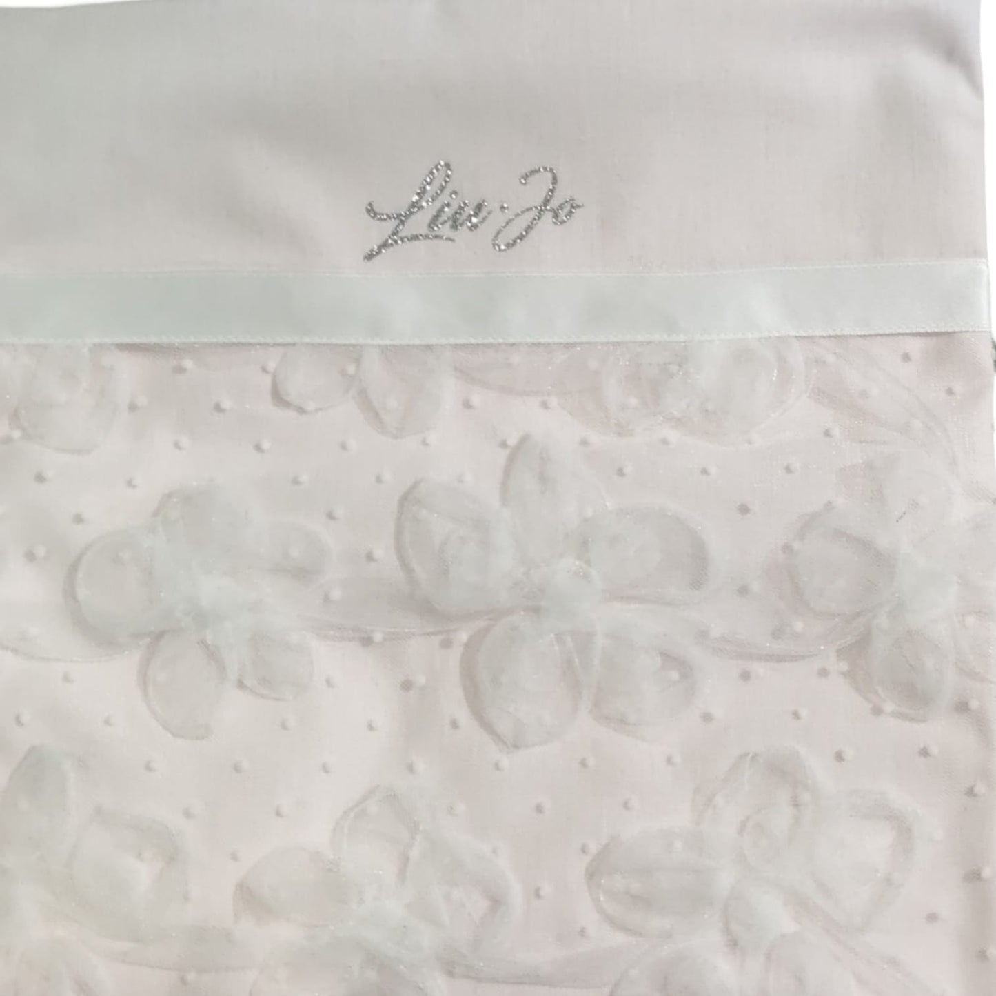 Completo Lenzuolo Culla Fiori Pois BL647C Liu Jo Baby