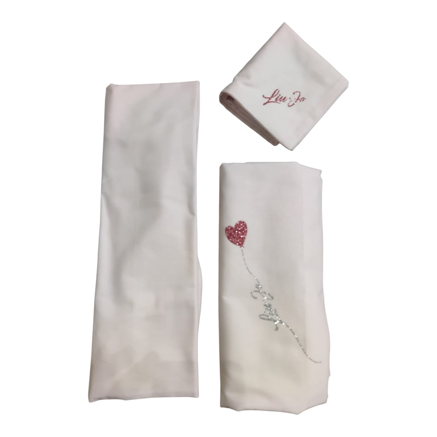 Completo lenzuolo culla Sweet BL602B Liu Jo Baby dal design dolce ed elegante per neonato