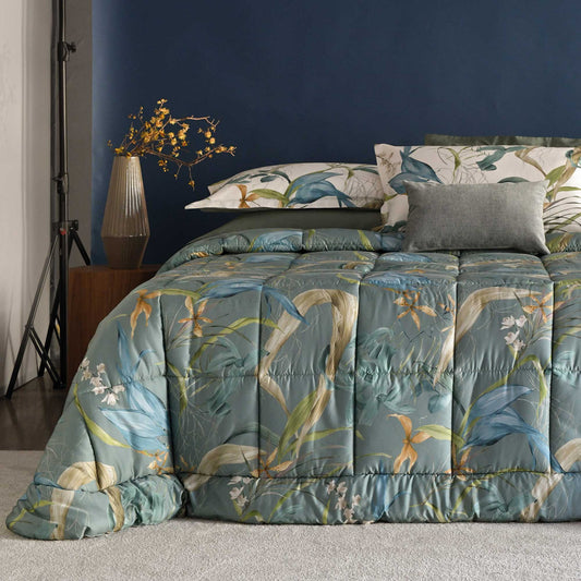 Trapunta matrimoniale invernale Preziosa Reever col. miele