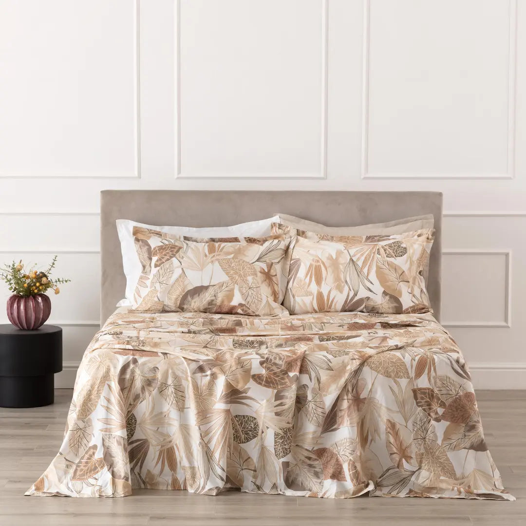 Completo Lenzuolo Copriletto 1 Posto Arjola Riviera Percalle