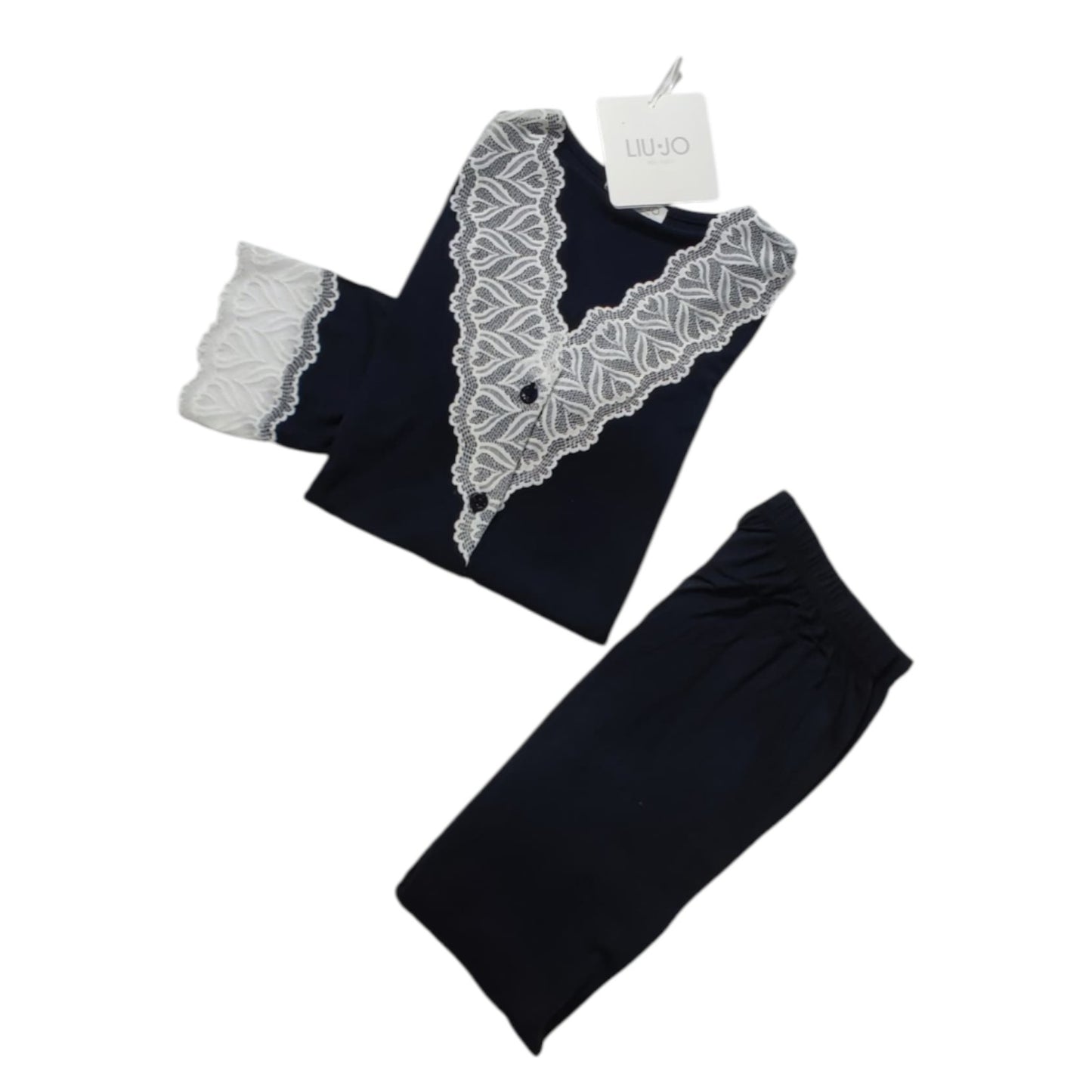 Pigiama Donna manica corta e pantalone lungo DL0130 J.Viscosa Liu Jo