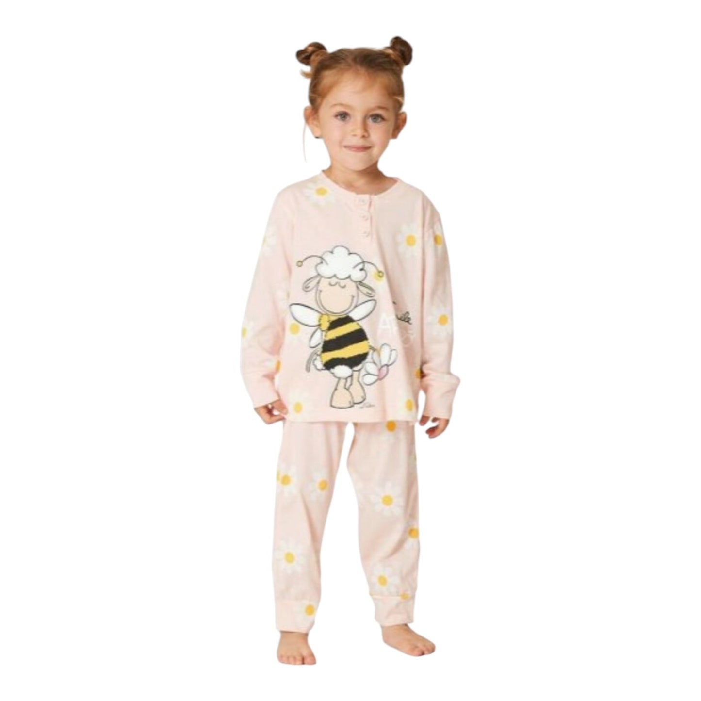 Pigiama Bambina e Ragazza H5610 Happy People estivo