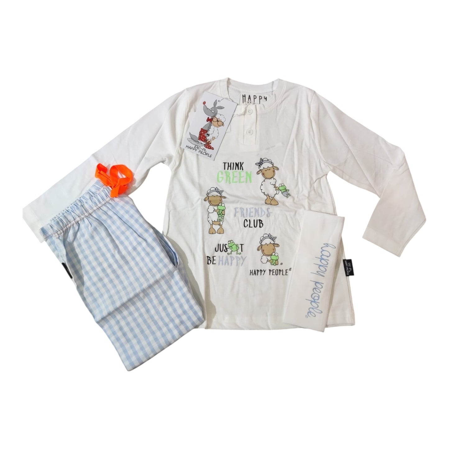 Pigiama Bambina e Ragazza H6266 Happy People estivo