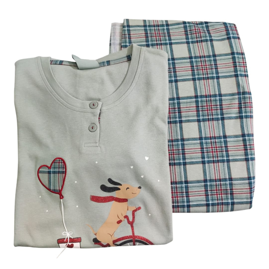 Pigiama Donna FA8784AB Noi di Notte Invernale