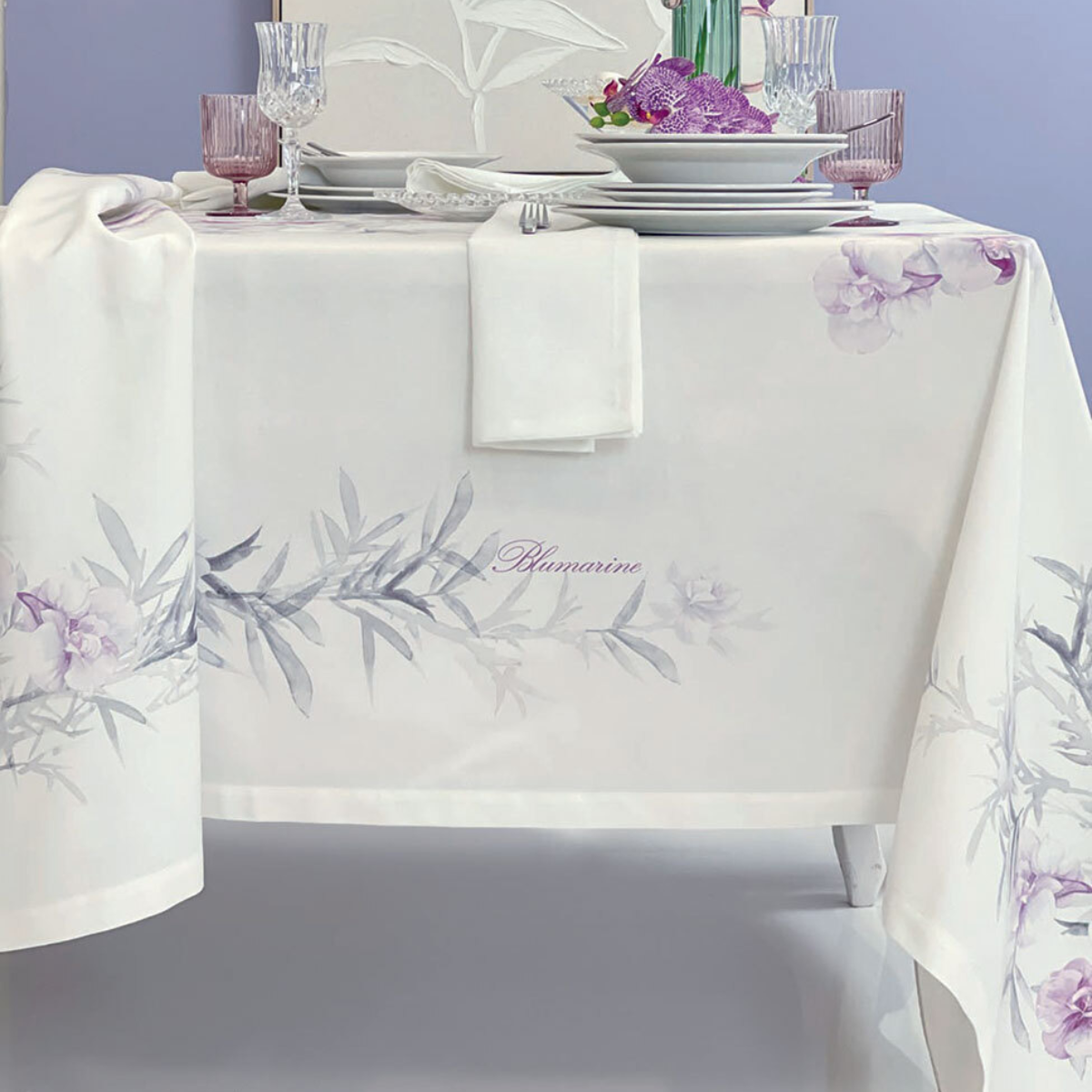 Tovaglia 170x270 Orchidea Blumarine