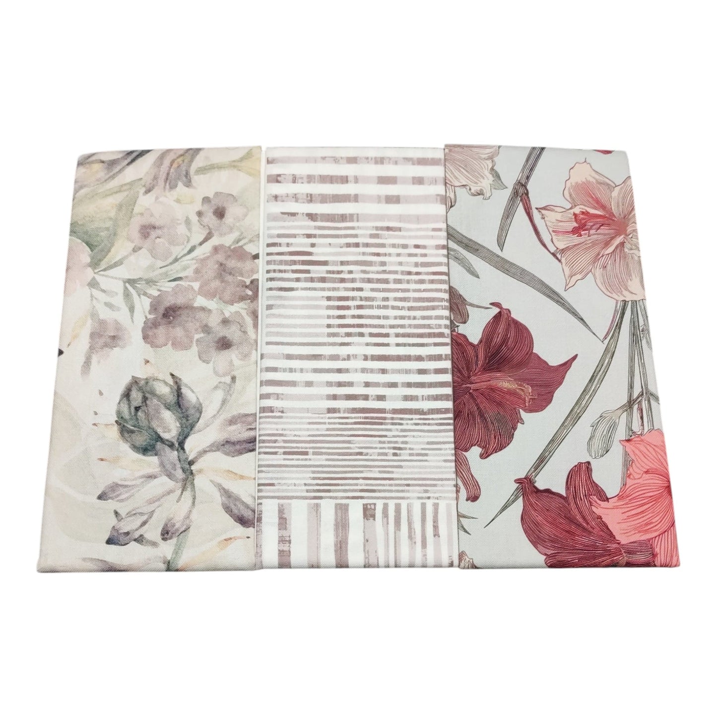 Set 3 Strofinacci Cucina Alicia Neith 100% Cotone 50x70 cm