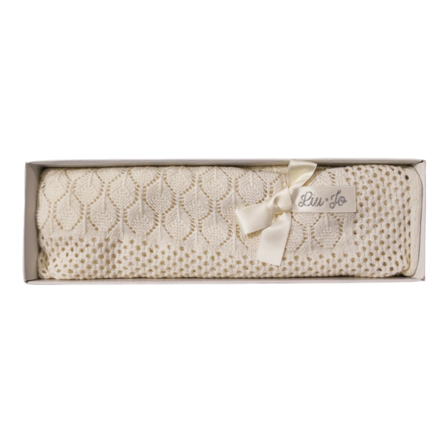 Copertina neonato Coccole BL609B Liu Jo in Lana