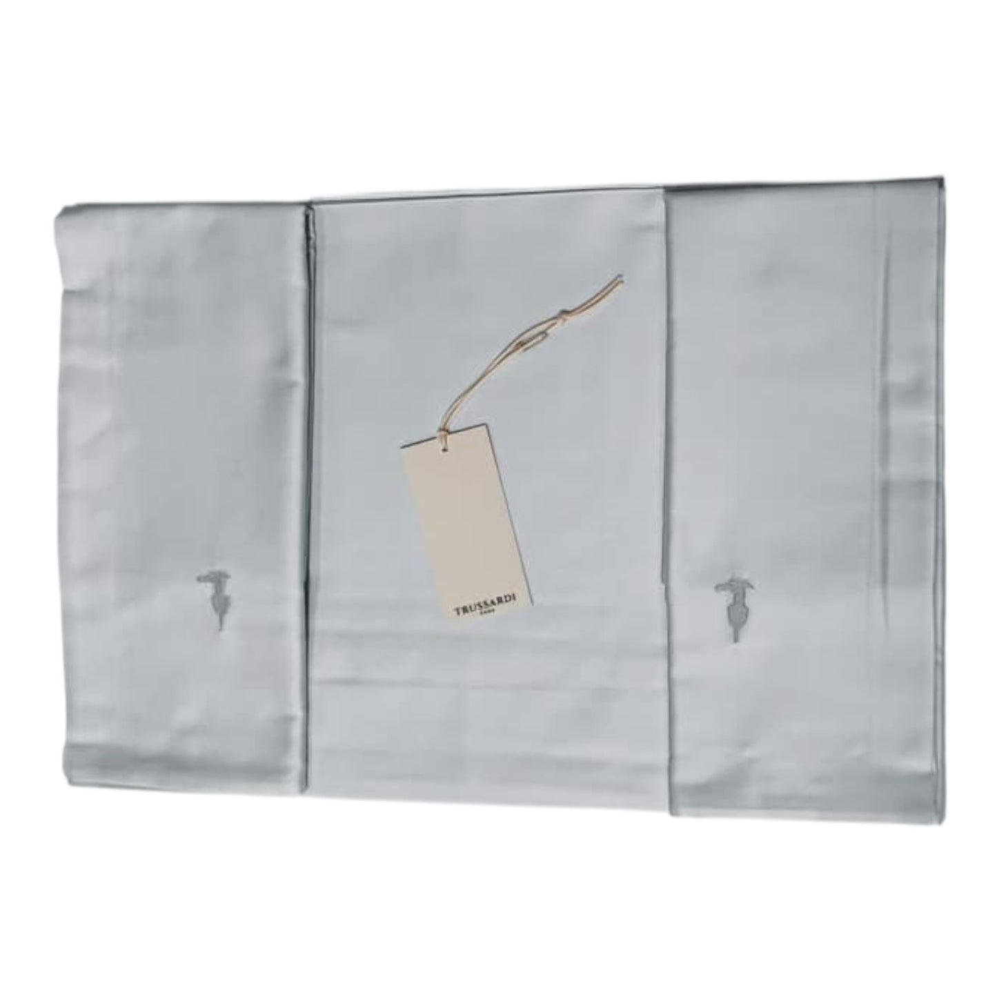 Completo Lenzuolo Matrimoniale Logo Line Trussardi