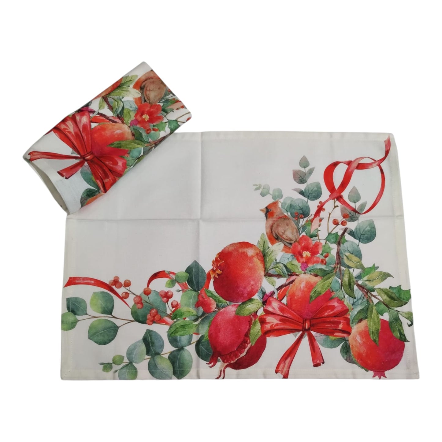Tovagliette per Colazione Set America – Set 2 pezzi Melograno Piazza Pitti Firenze