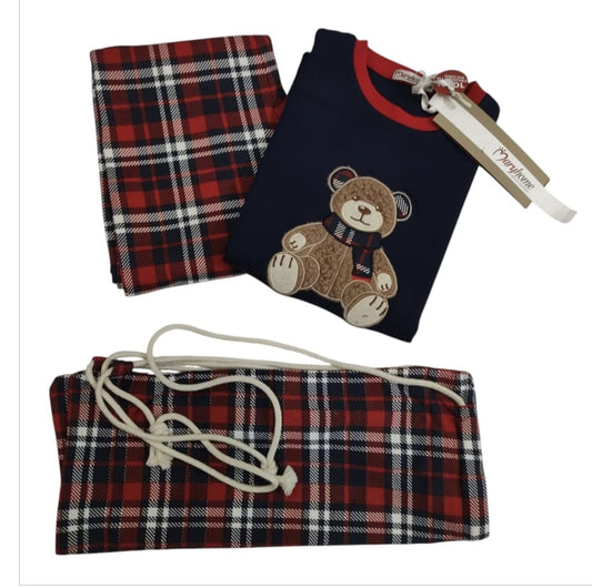 Pigiama Bambino Orsetto Teddy 6P85003 MaryHome