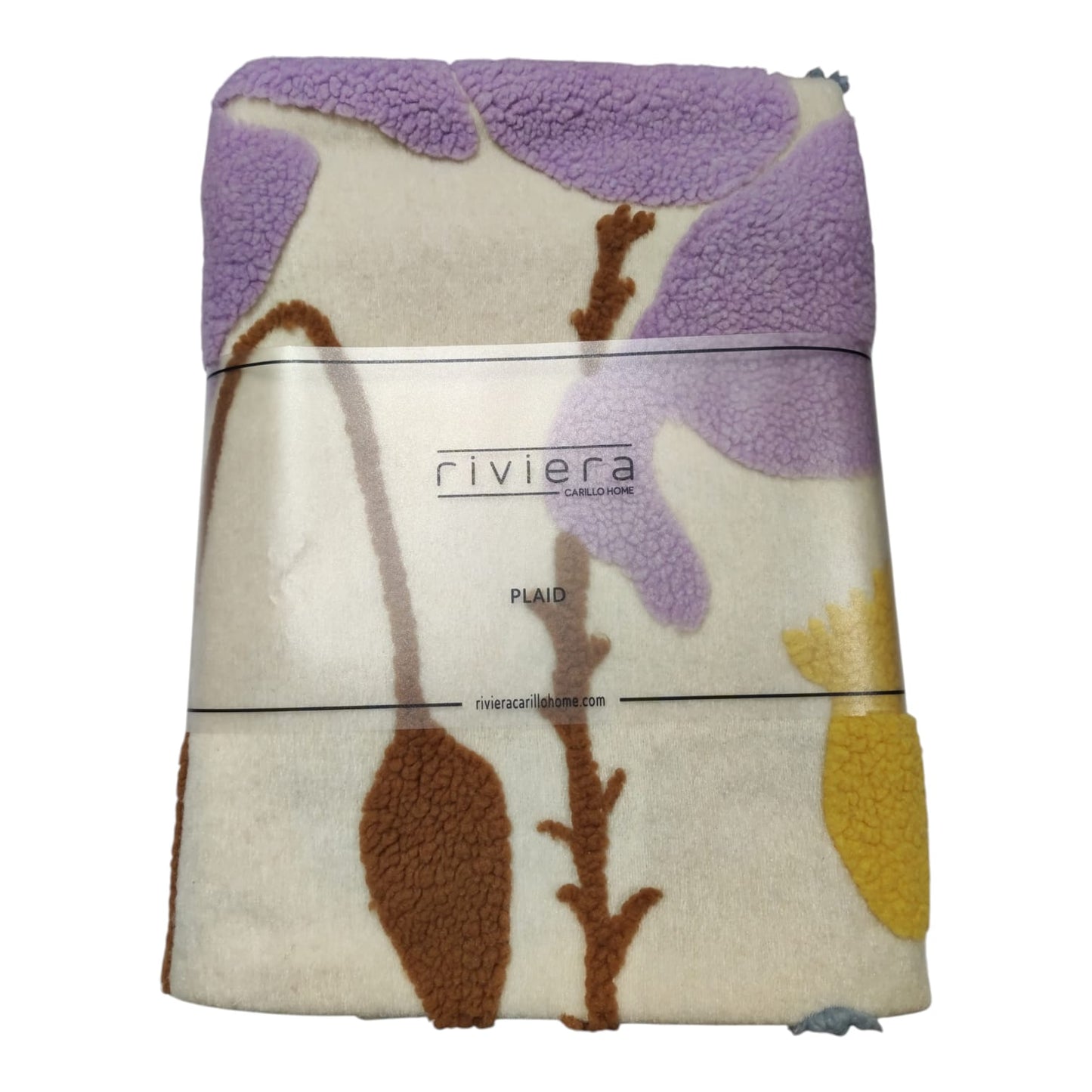 Plaid 130x170 Poppy Riviera