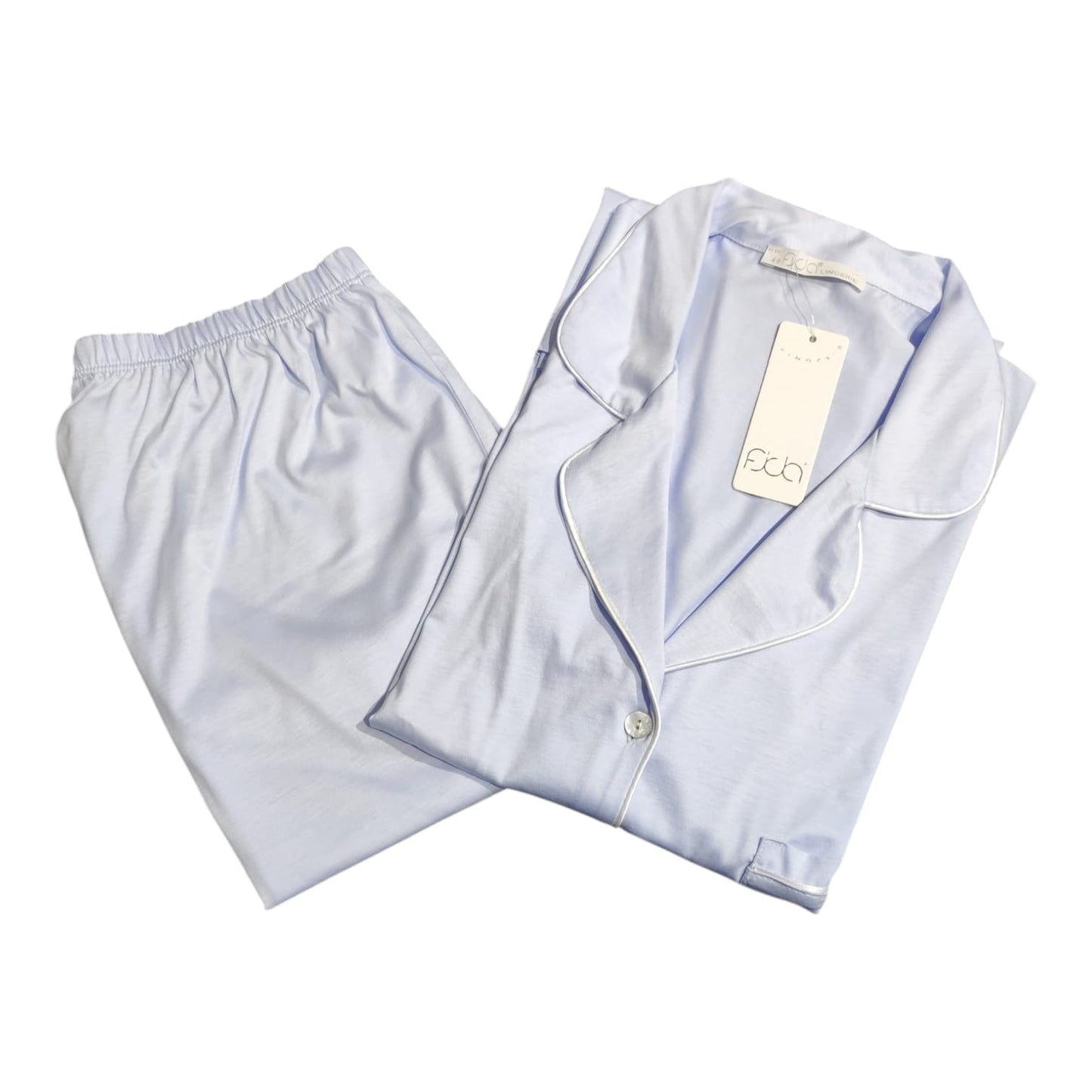 Pigiama Donna Estivo Aperto E2514 Fida Lingerie
