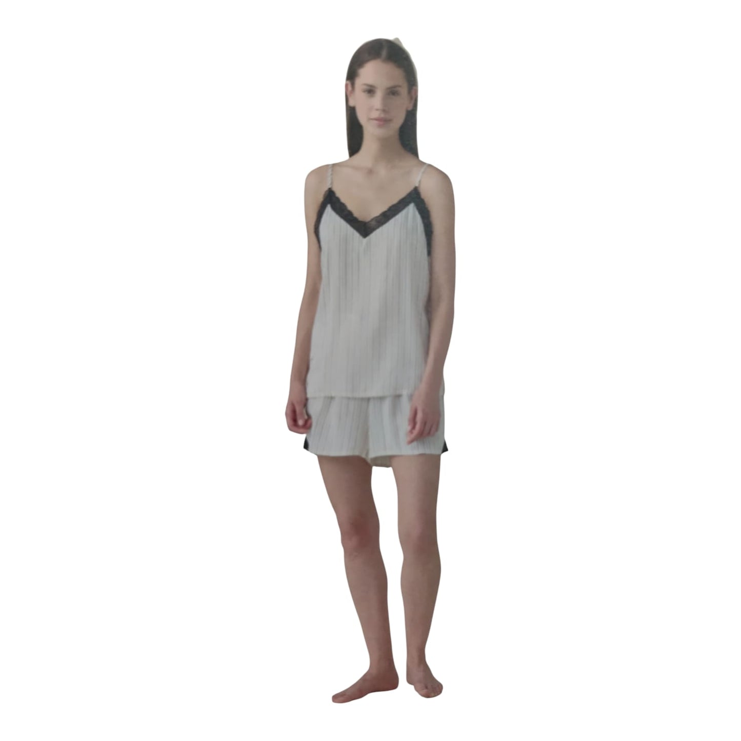 Pigiama Donna Estivo Bratellina e pantalone corto FA9660AB Noi Di Notte