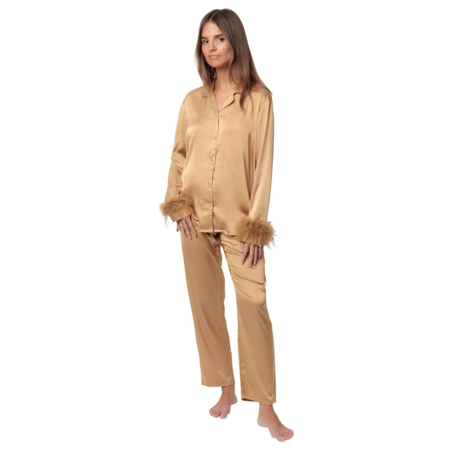 Pigiama Donna Luxury 62550-0 Admas Classic gold