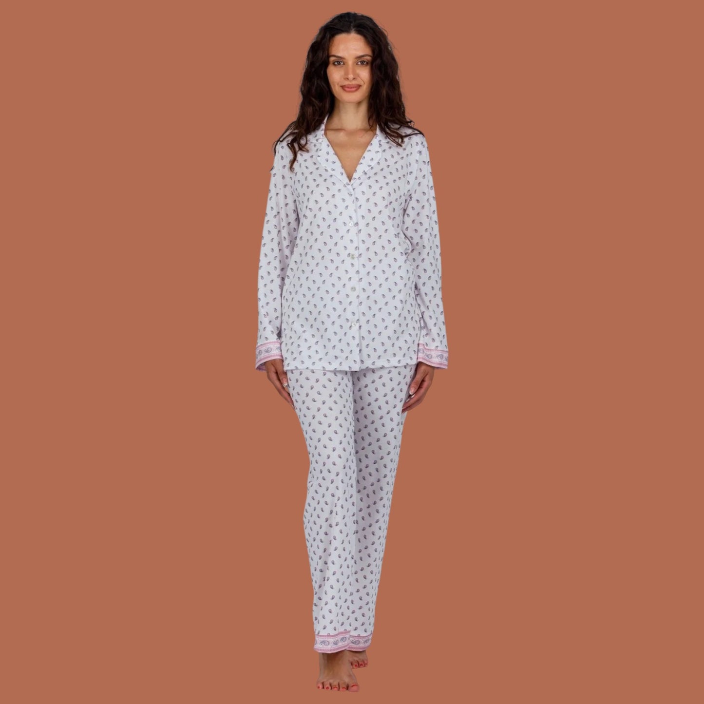 Pigiama Donna Aperto E2525 Fida Lingerie