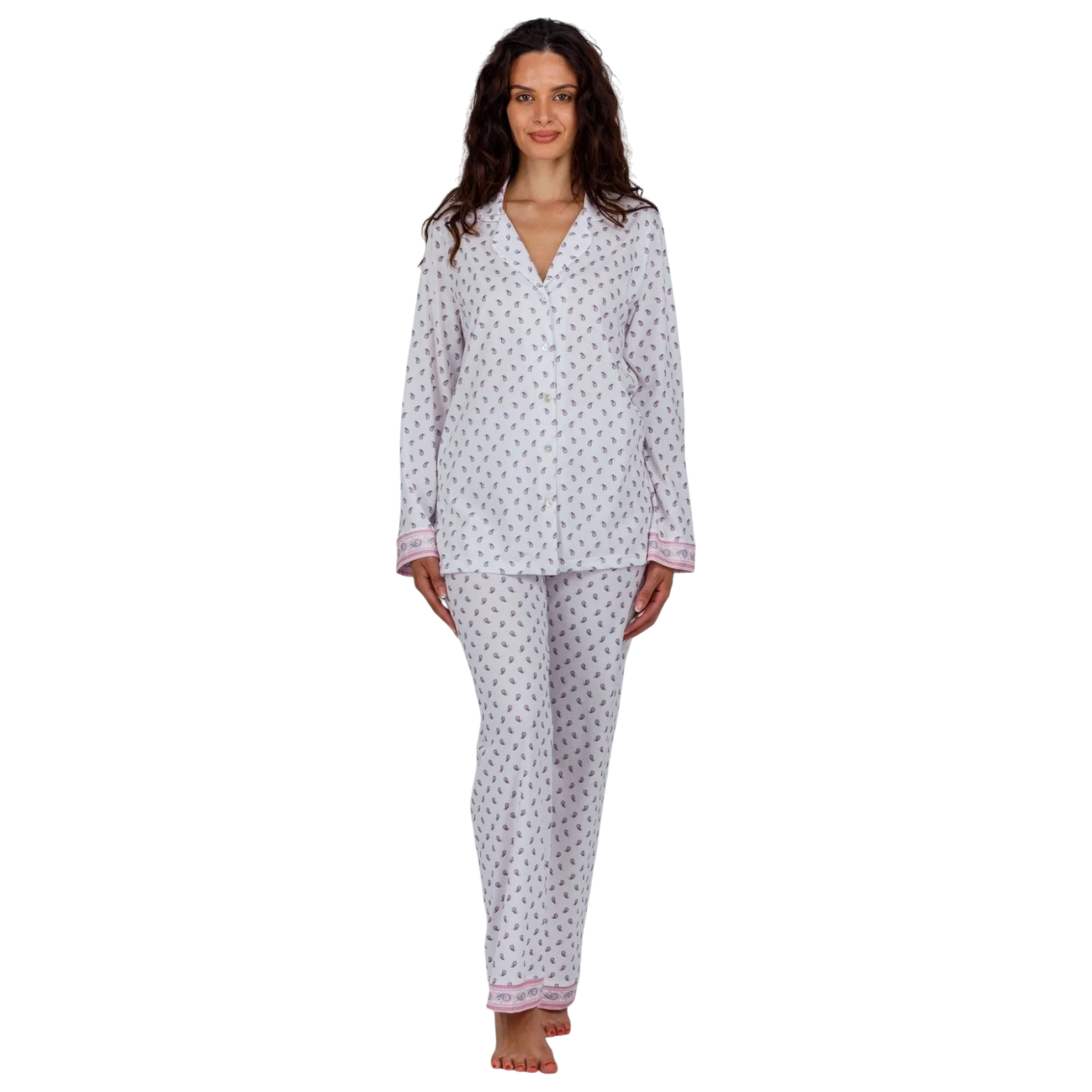 Pigiama Donna Aperto E2525 Fida Lingerie