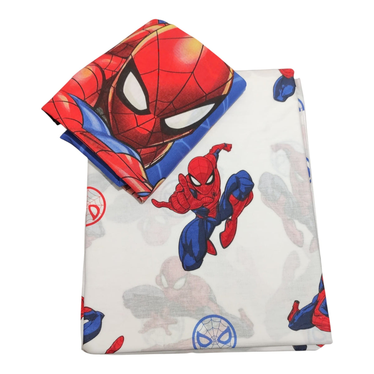 Lenzuola Spider-Man Caleffi Marvel Super Web 1 piazza in cotone