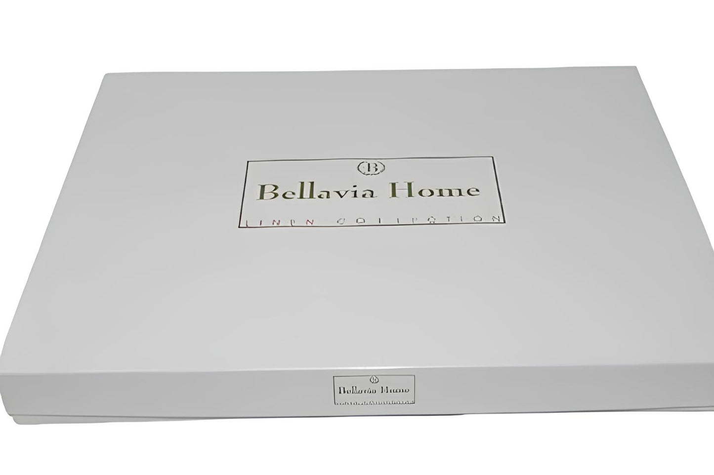 Lenzuolo Matrimoniale Bellavia Home G3LZM in Lino Bianco Ricamato