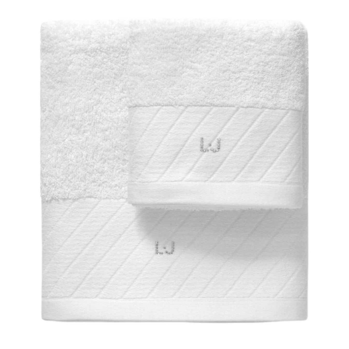Set Asciugamani 1+1 Liu Jo Diagonal Liu Jo