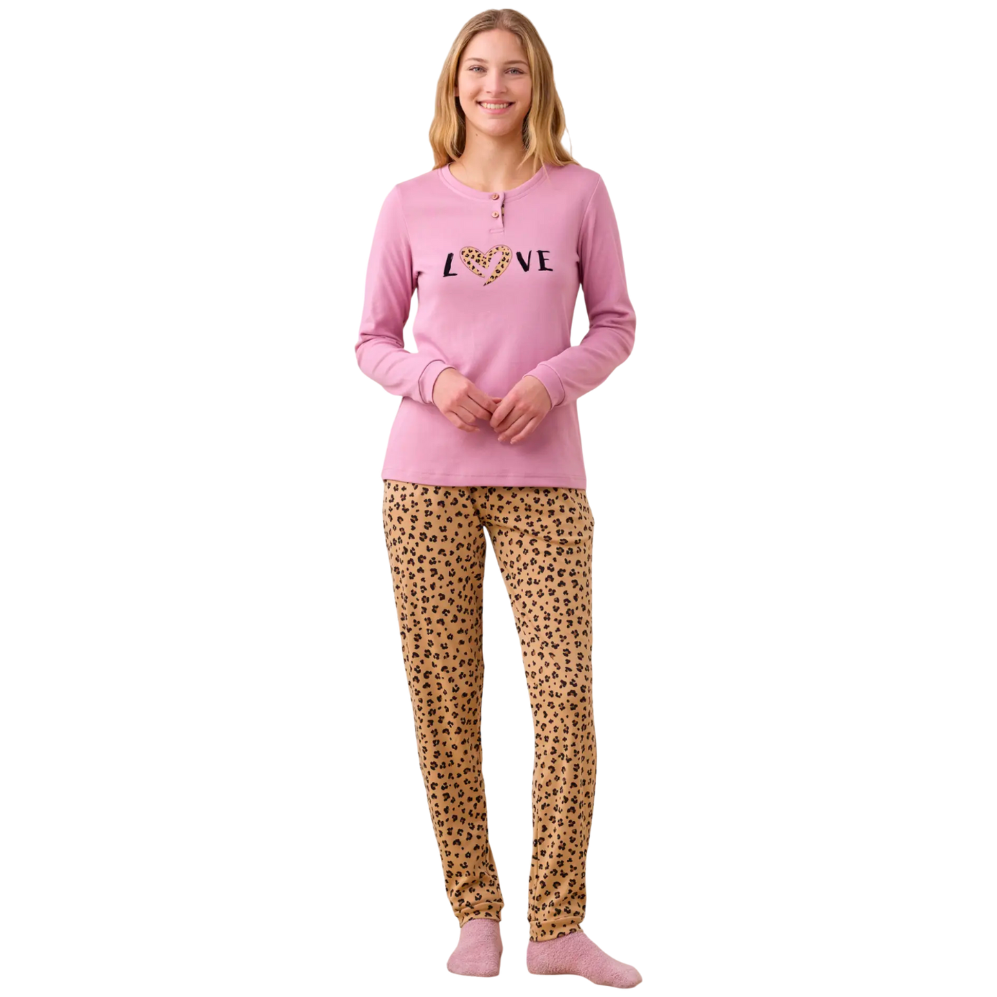 Pigiama Donna FA9261AB Noi di Notte Invernale