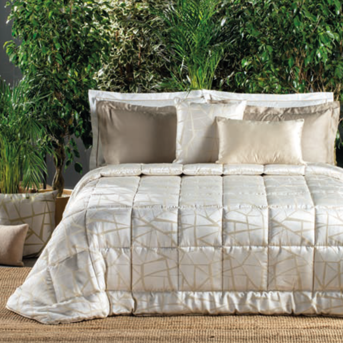 Trapunta Matrimoniale Jacquard Metis Reever