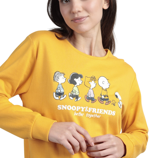 Pigiama Donna Peanuts 63429-0 Aznar Invernale