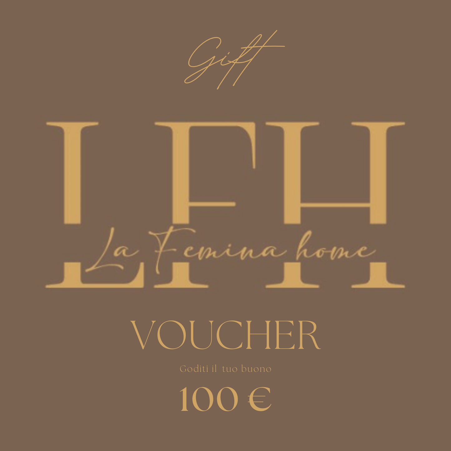 Buono Regalo da 100€ - Regala Qualità e Comfort