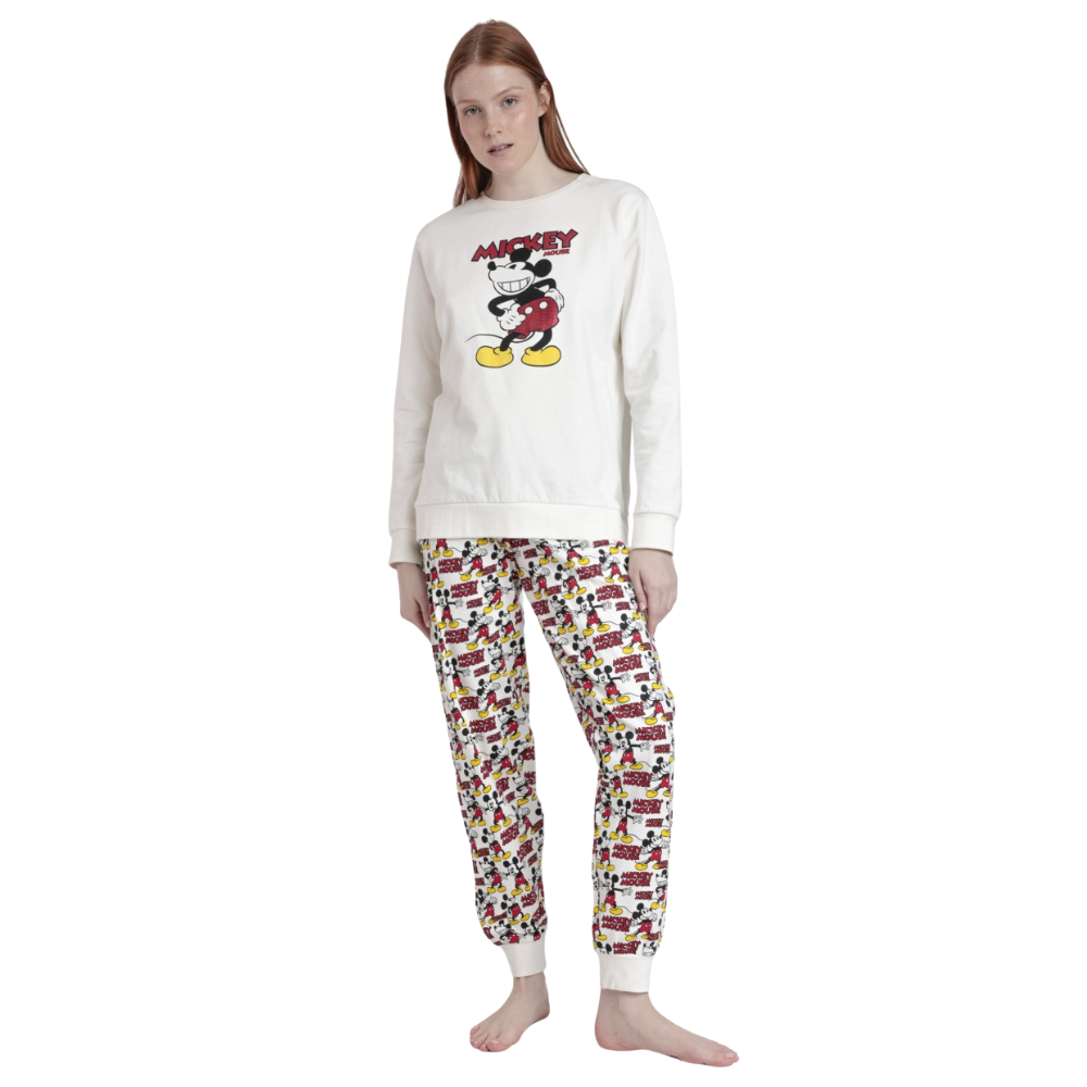Pigiama Donna Mickey 63314-04 Disney Aznar Invernale
