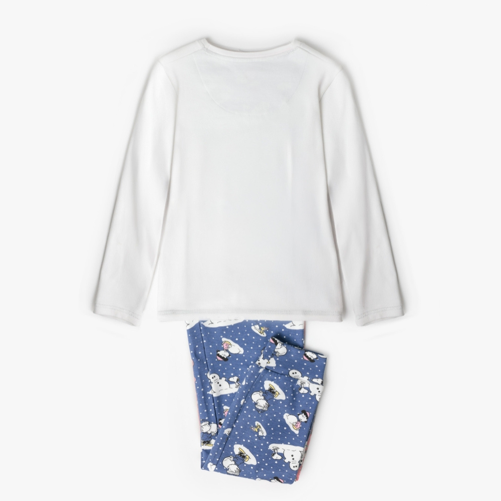 Pigiama Bambina Peanuts 63459-0 Snow Drift Admas