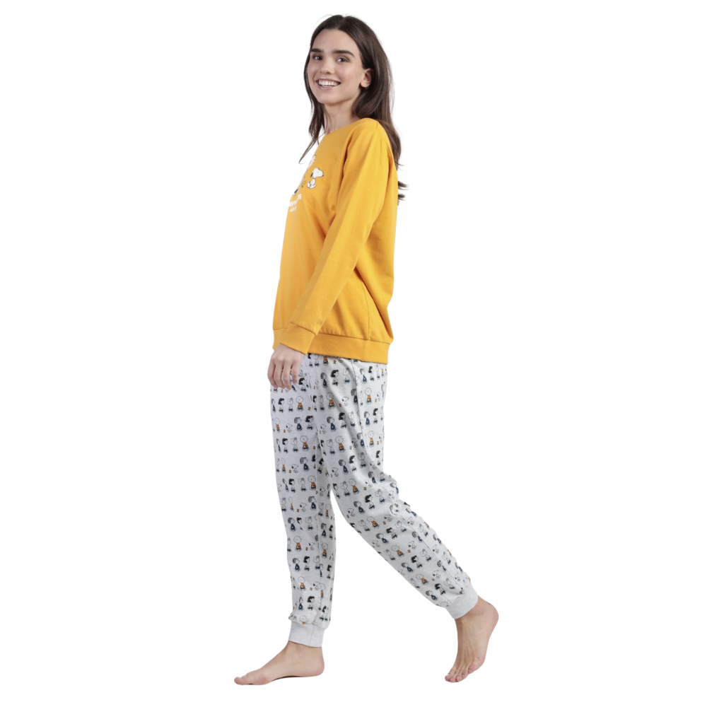 Pigiama Donna Peanuts 63429-0 Aznar Invernale