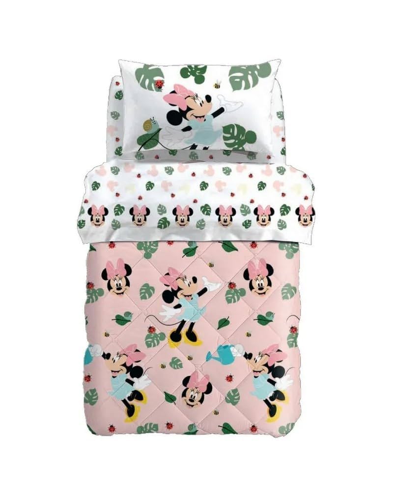 Trapunta 1 posto Minnie Garden Caleffi Disney