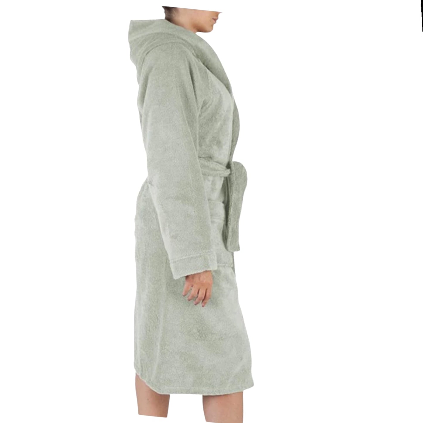 Accappatoio con cappuccio Soffio Cavalieri in microspugna