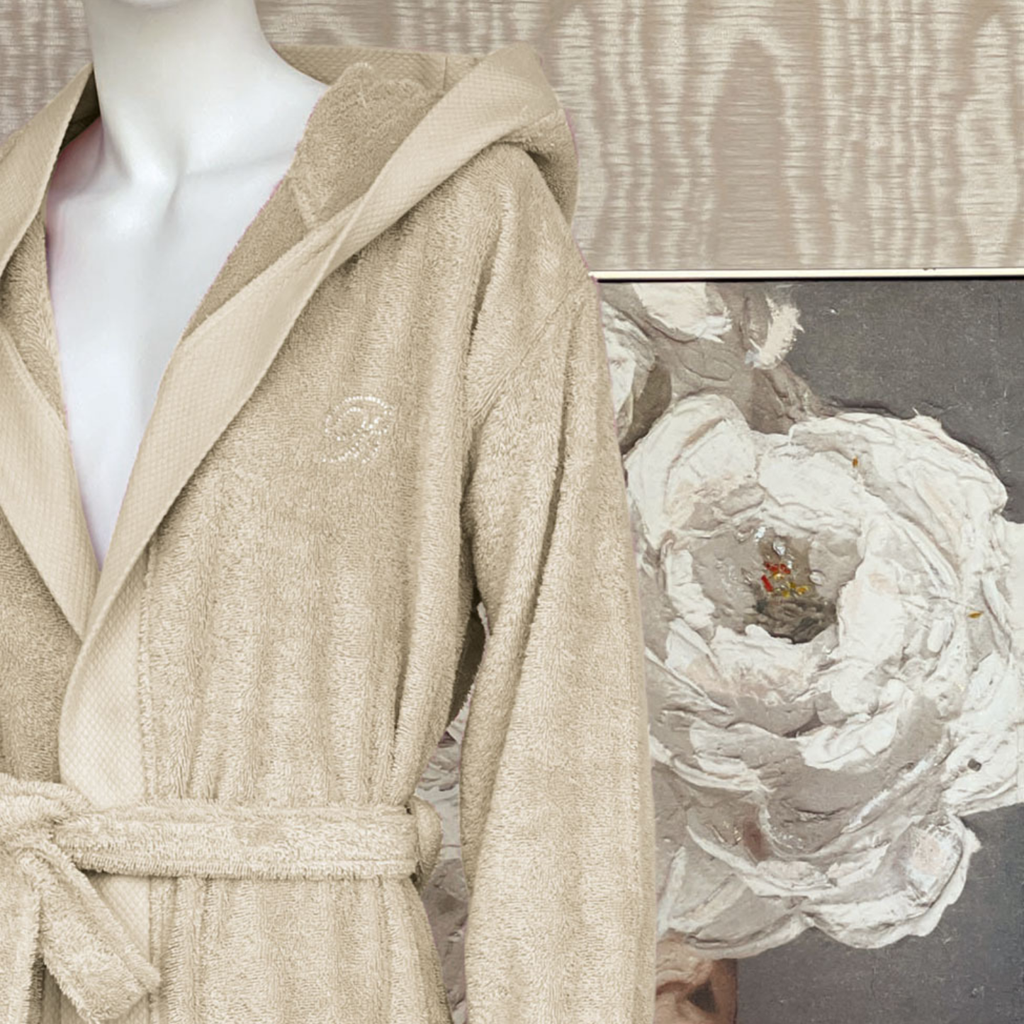 Accappatoio con Cappuccio Benessere Blumarine