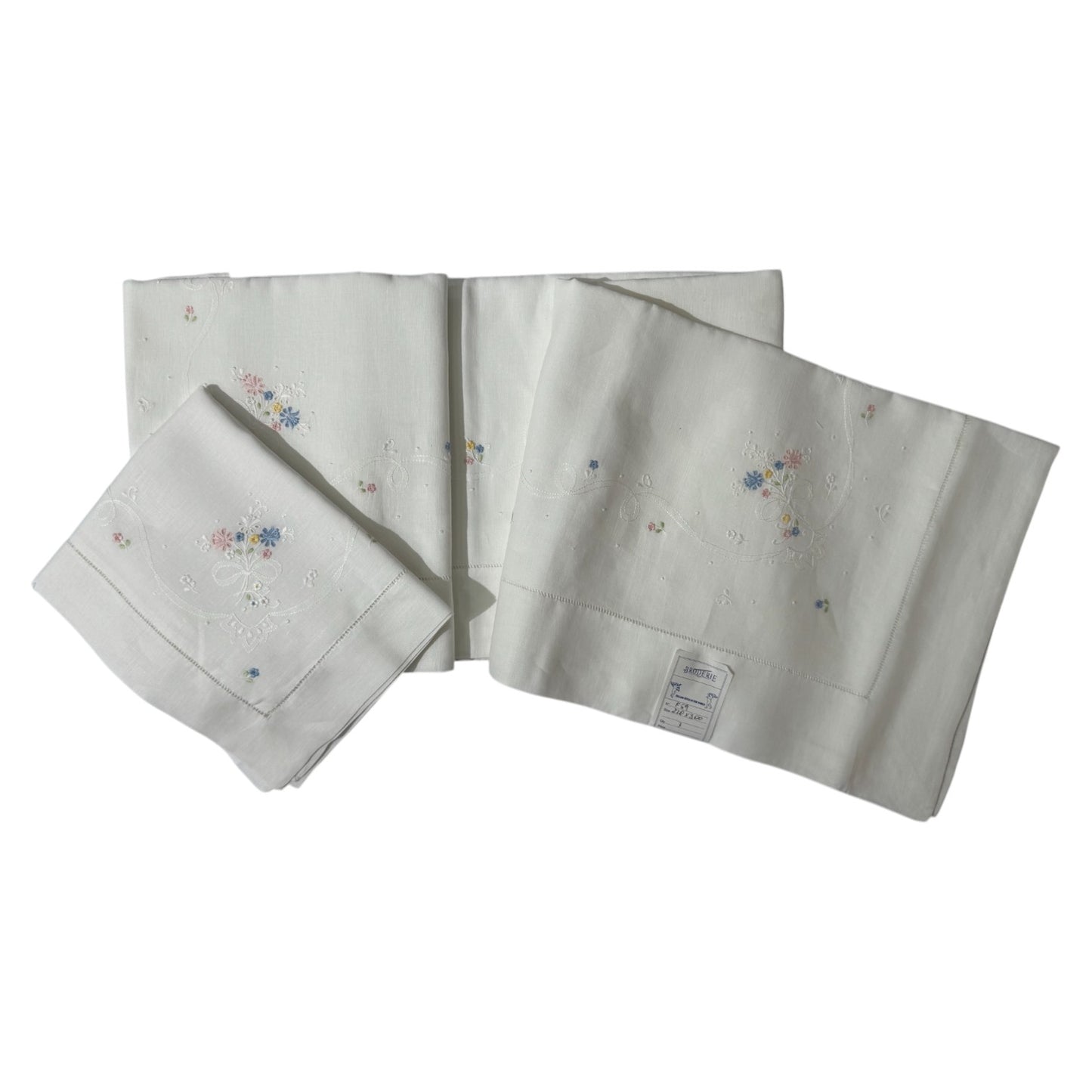 Parure Lenzuolo Matrimoniale 2F69 87920 Bellora Broderie