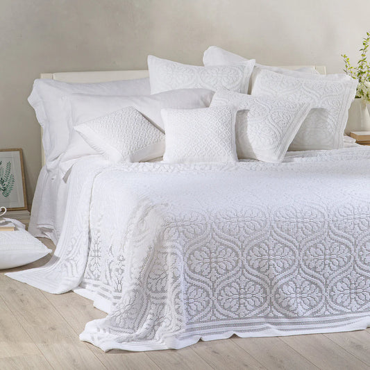 Copriletto 2 posti in cotone Vittoria Caleffi