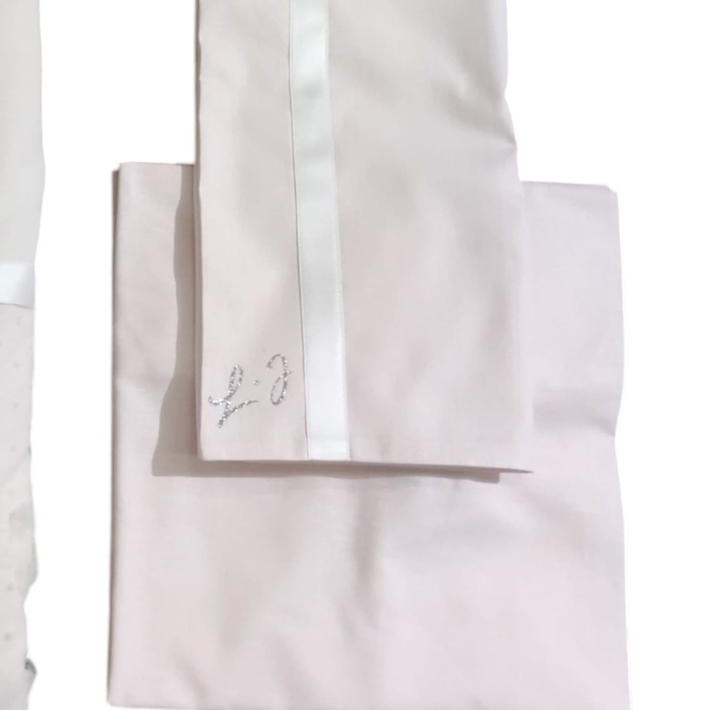 Completo culla 4 pezzi Fiori Pois BL648C Liu Jo Baby con sacco effetto copriletto, interno 4 stagioni, sotto con angoli e federa coordinata