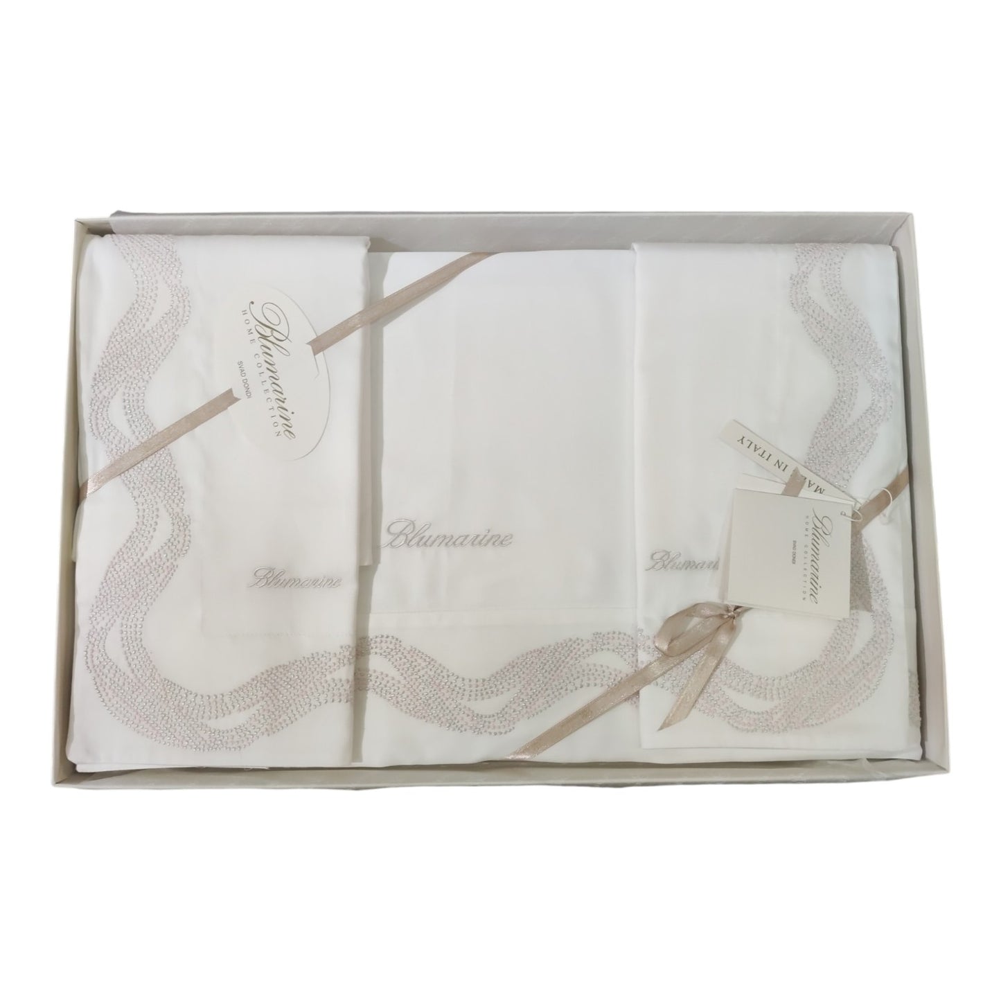 Completo Lenzuola 2 Posti Crystelle Blumarine Home
