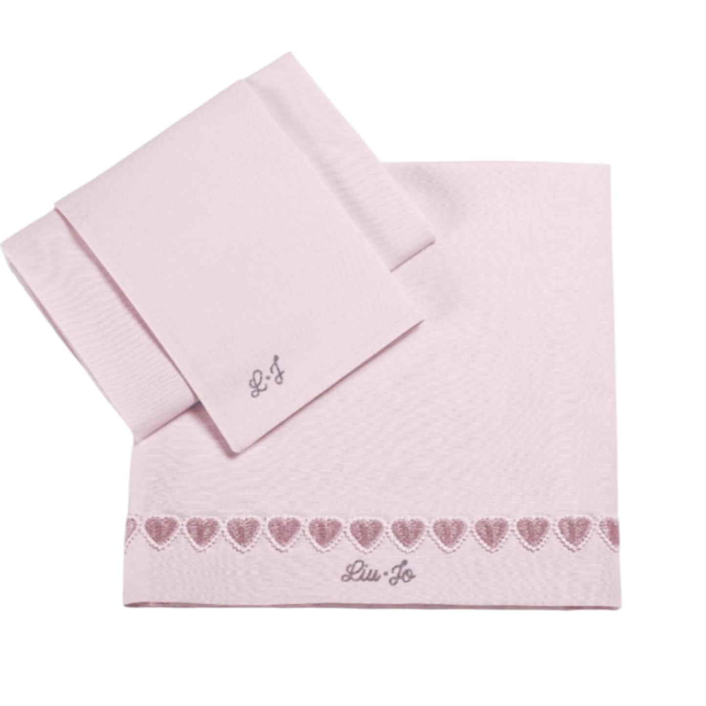 Completo Lenzuolo Culla Cuoricini BL640C Liu Jo Baby