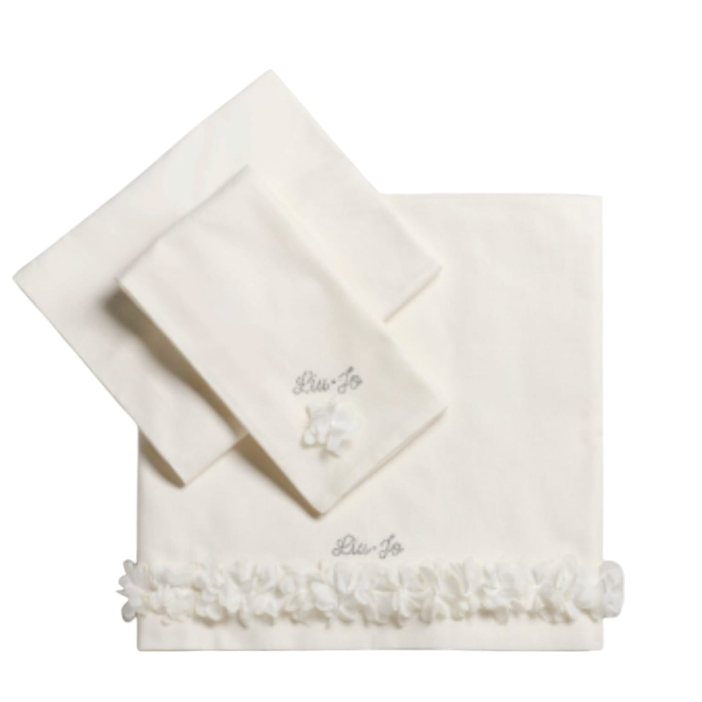 Completo Lenzuolo Culla Fiori BL532C Liu Jo Baby