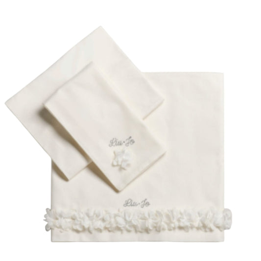 Completo Lenzuolo Culla Fiori BL532C Liu Jo Baby