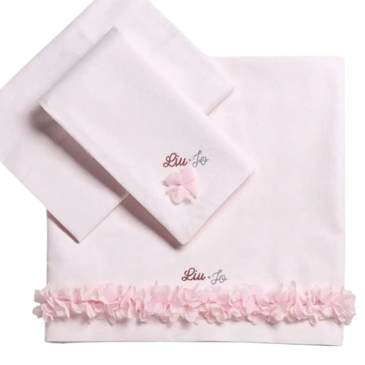 Completo Lenzuolo Culla Fiori BL532C Liu Jo Baby