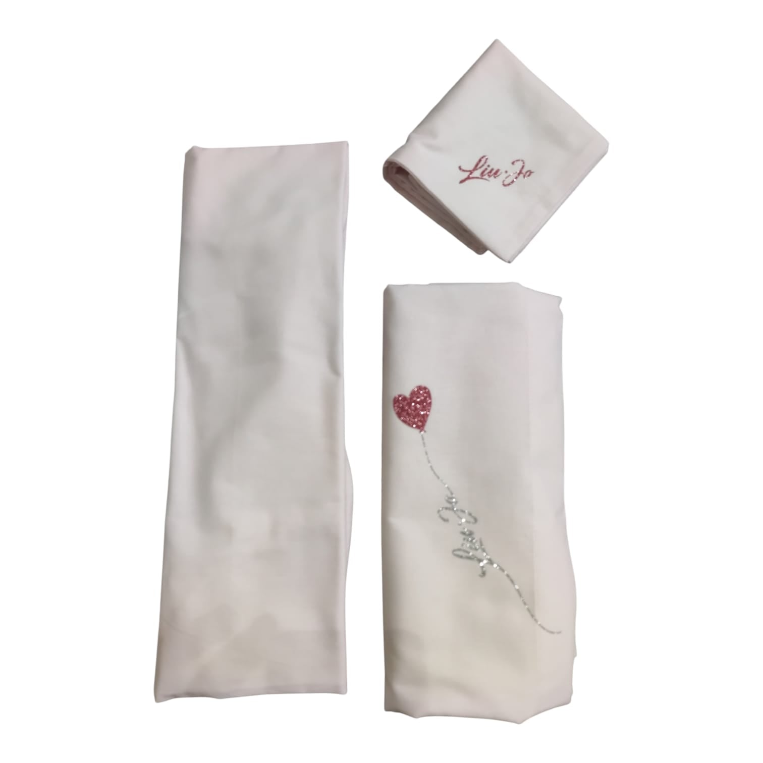 Completo lenzuolo culla Sweet BL602B Liu Jo Baby dal design dolce ed elegante per neonato