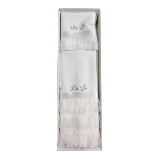 Completo Lenzuolo Culla Tulle Farfalle BL504C Liu Jo Baby