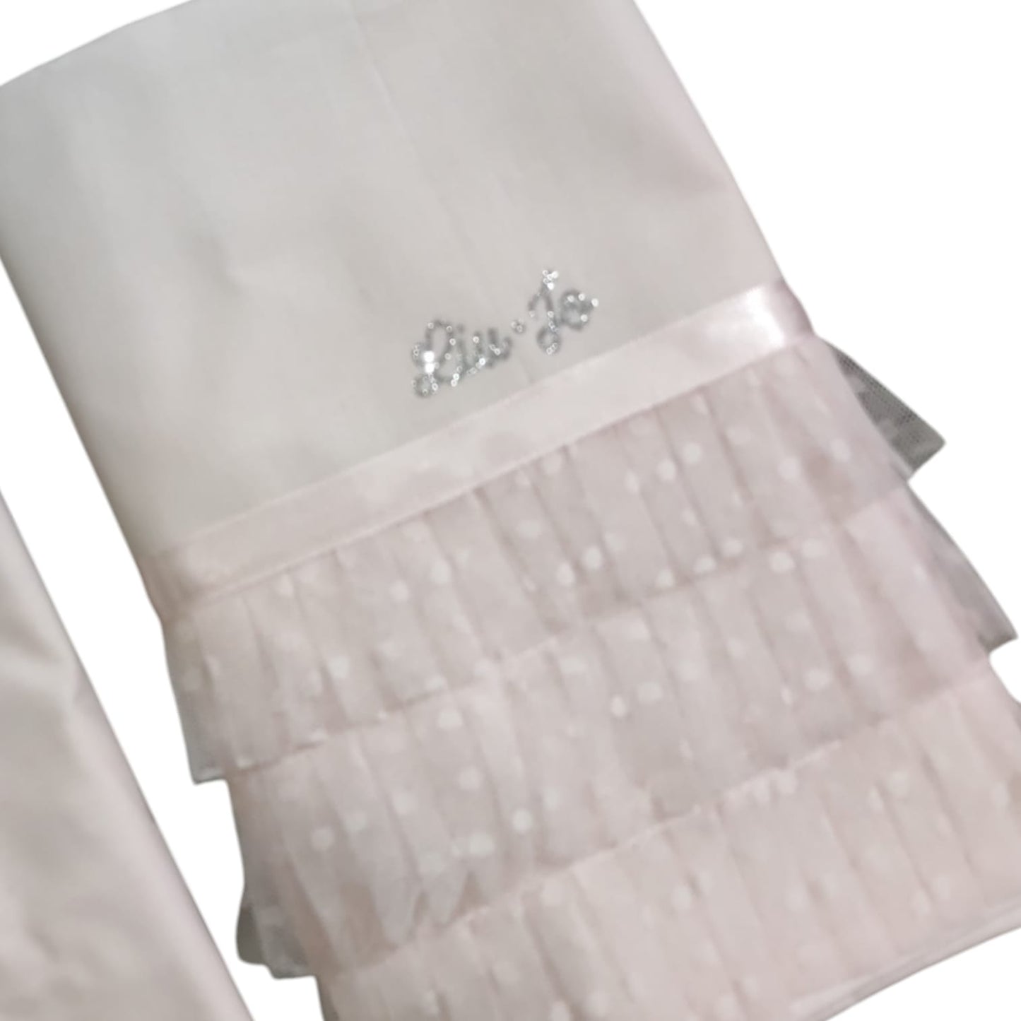 Completo Lenzuolo Culla Tulle Farfalle BL504C Liu Jo Baby