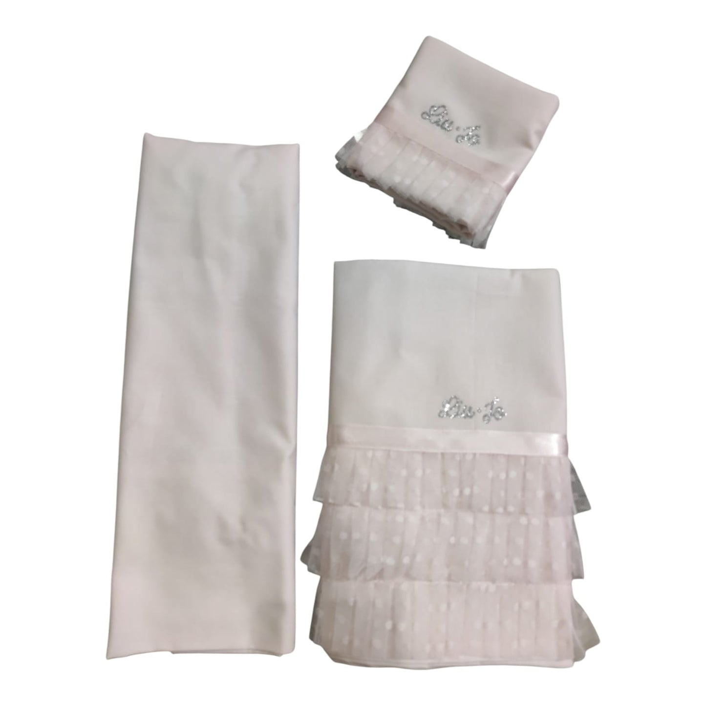 Completo Lenzuolo Culla Tulle Farfalle BL504C Liu Jo Baby