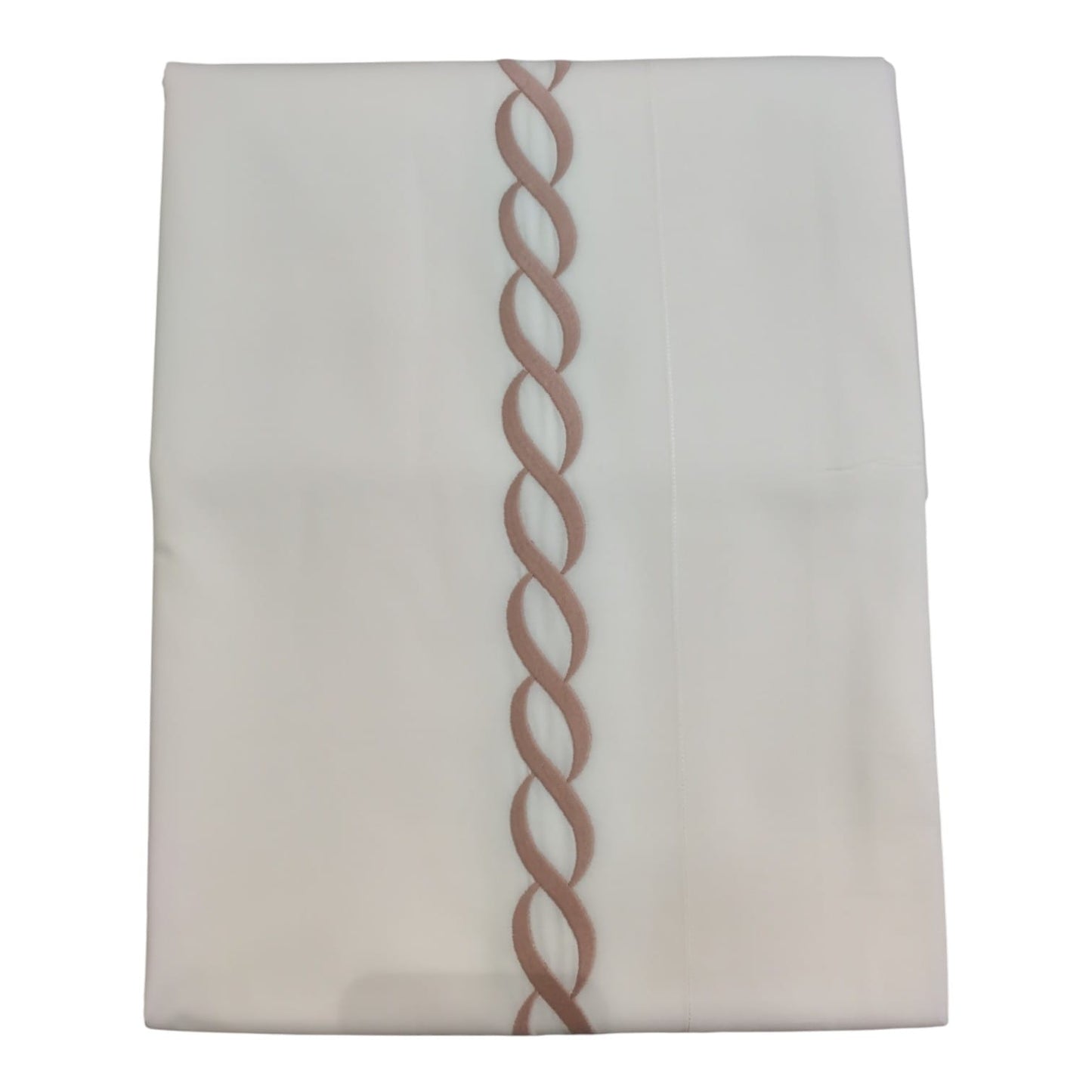 Completo Lenzuola 2 posti Ricamo Treccia Dea Ricami